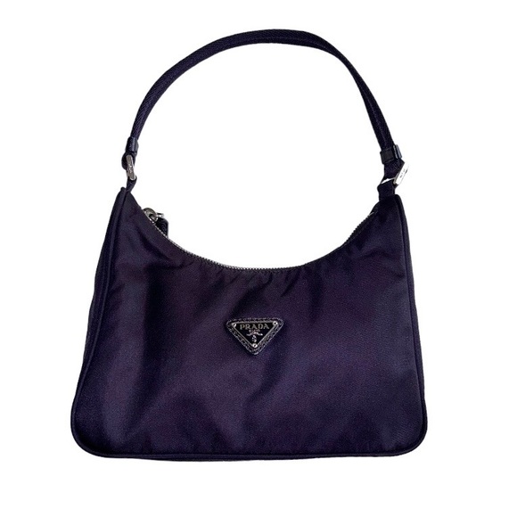 Prada 2000 Mini Nylon Bag, Purple - Picture 2 of 15